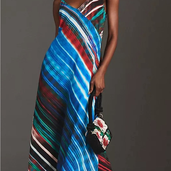 PLENTY By TRACY REESE x ANTHROPOLOGIE Printed Maxi Slip Dress - Picture 2 of 10